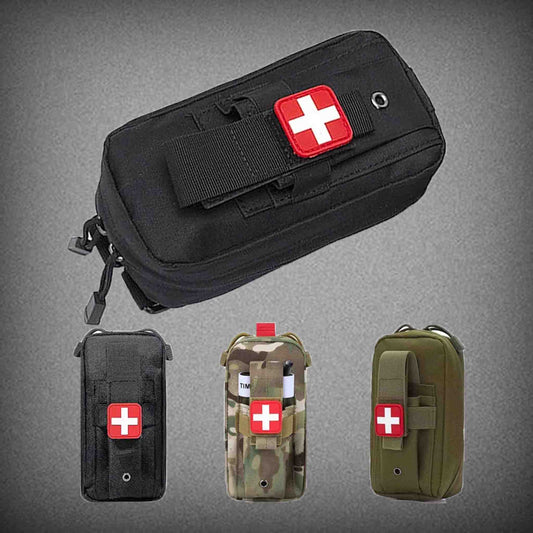 Mini Trauma Kit Tactical First Aid Bag for Hunting / Camping / Fishing