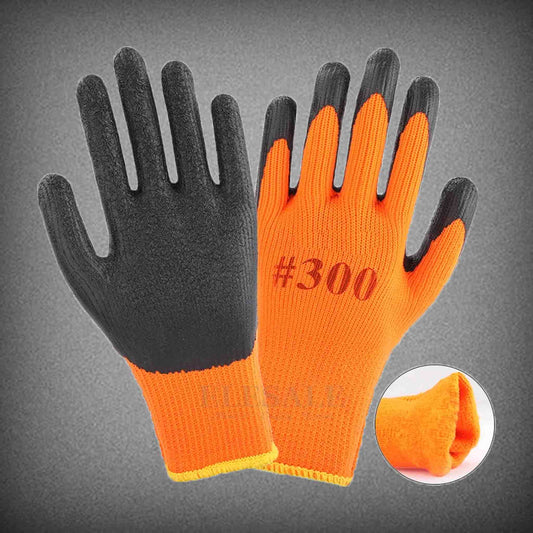 1Pair Winter Waterproof Work Safety Thermal Gloves Worker Hand Protection