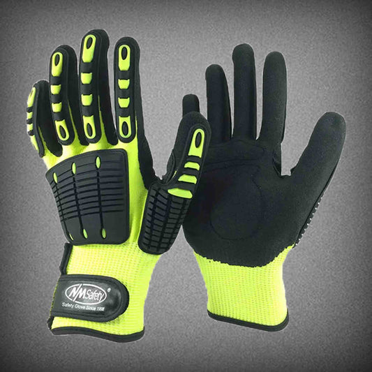 Cut Resistant Safety Work Glove Anti Vibration Hand Protection