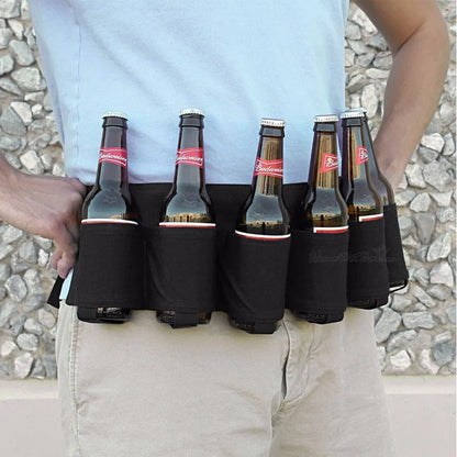 THE MANCAN Holster Camping Hiking Portable Bottle Waist Beer Belt Bag Bottles