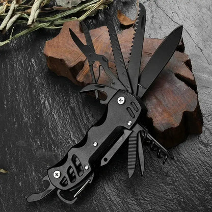 Multifunctional Folding Portable Stainless Steel Pocket Knife Camping Hunting