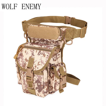 Tactical Men's Leg Waist Bag for Camping Hunting Tradesman Pack