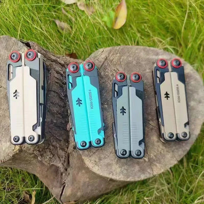 16in1 Multitool Camping Equipment Tactical Survival Hunting Pocketknife
