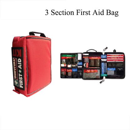 First Aid Kit Waterproof Medical Bag for Workplace Hiking Camping Survival Kit